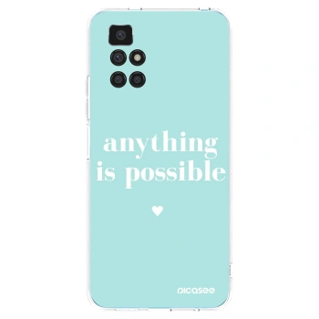 Picasee διαφανής θήκη σιλικόνης Xiaomi Redmi 10 (2022) - Anything is possible