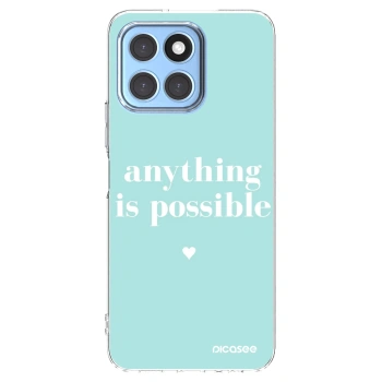Picasee διαφανής θήκη σιλικόνης Honor X8 5G - Anything is possible