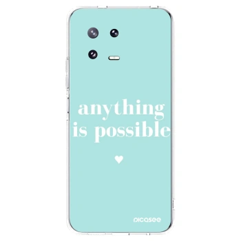 Picasee διαφανής θήκη σιλικόνης Xiaomi 13 Pro - Anything is possible