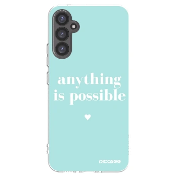 Picasee διαφανής θήκη σιλικόνης Samsung Galaxy A34 5G A346B - Anything is possible