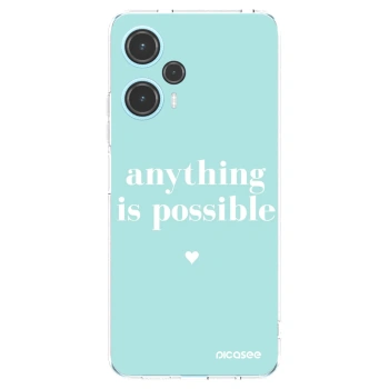 Picasee διαφανής θήκη σιλικόνης Xiaomi Poco F5 - Anything is possible