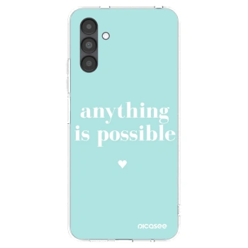 Picasee διαφανής θήκη σιλικόνης Samsung Galaxy A04s A047F - Anything is possible