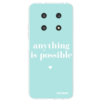 Picasee διαφανής θήκη σιλικόνης Honor Magic4 Lite 5G - Anything is possible