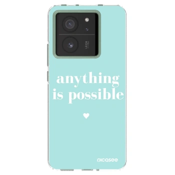 Picasee διαφανής θήκη σιλικόνης Xiaomi 13T - Anything is possible