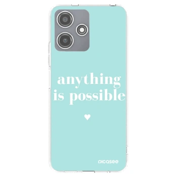 Picasee διαφανής θήκη σιλικόνης Xiaomi Redmi 12 5G - Anything is possible
