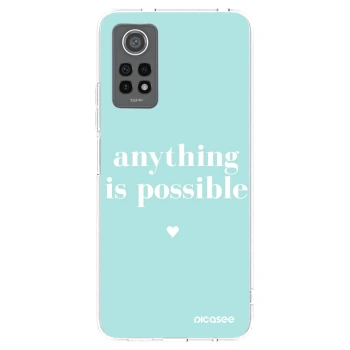 Picasee διαφανής θήκη σιλικόνης Xiaomi Redmi Note 12 Pro 4G - Anything is possible