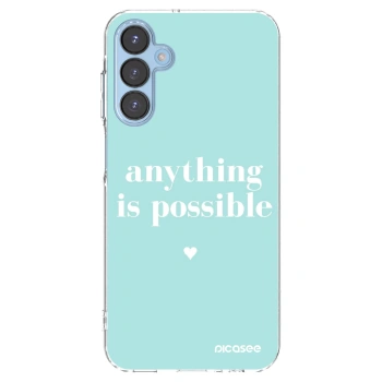 Picasee διαφανής θήκη σιλικόνης Samsung Galaxy A15 A156B 5G - Anything is possible
