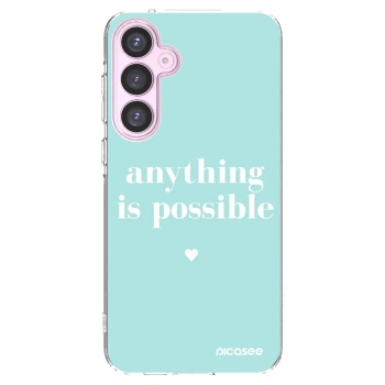 Picasee διαφανής θήκη σιλικόνης Samsung Galaxy A55 5G A556B - Anything is possible