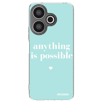 Picasee διαφανής θήκη σιλικόνης Xiaomi Redmi 13 4G - Anything is possible