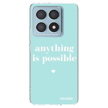 Picasee διαφανής θήκη σιλικόνης Xiaomi 14T Pro - Anything is possible