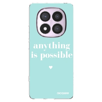 Picasee διαφανής θήκη σιλικόνης Xiaomi Redmi Note 14 Pro 5G - Anything is possible