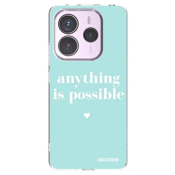 Picasee διαφανής θήκη σιλικόνης Xiaomi Redmi Note 14 5G - Anything is possible