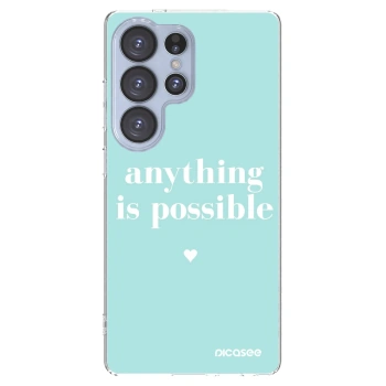 Picasee διαφανής θήκη σιλικόνης Samsung Galaxy S25 Ultra 5G - Anything is possible