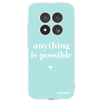 Picasee διαφανής θήκη σιλικόνης Xiaomi Redmi Note 15 Pro 4G - Anything is possible
