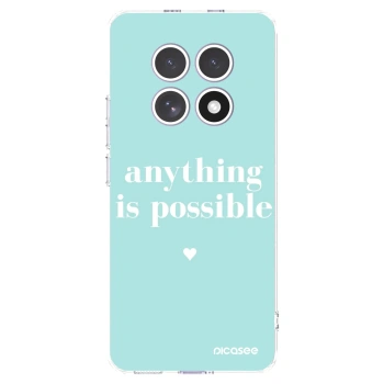 Picasee διαφανής θήκη σιλικόνης Xiaomi Redmi Note 15 - Anything is possible