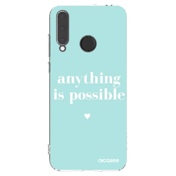 Picasee διαφανής θήκη σιλικόνης Honor 20 Lite - Anything is possible