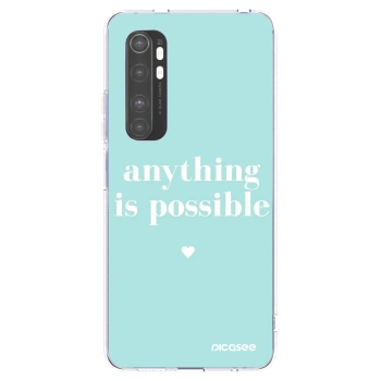 Picasee διαφανής θήκη σιλικόνης Xiaomi Mi Note 10 Lite - Anything is possible