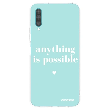 Picasee διαφανής θήκη σιλικόνης Samsung Galaxy A30s A307F - Anything is possible