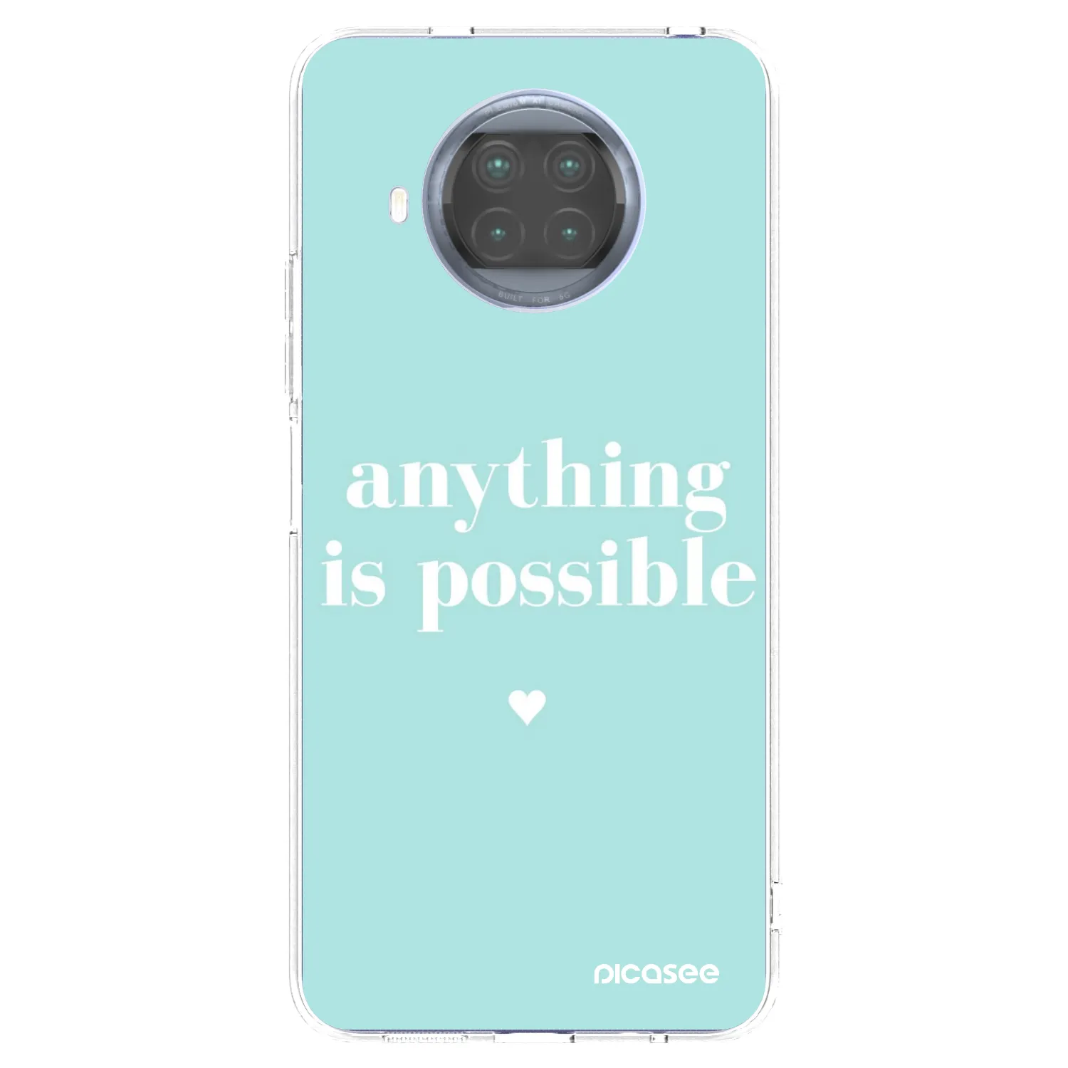 Picasee διαφανής θήκη σιλικόνης Xiaomi Mi 10T Lite - Anything is possible