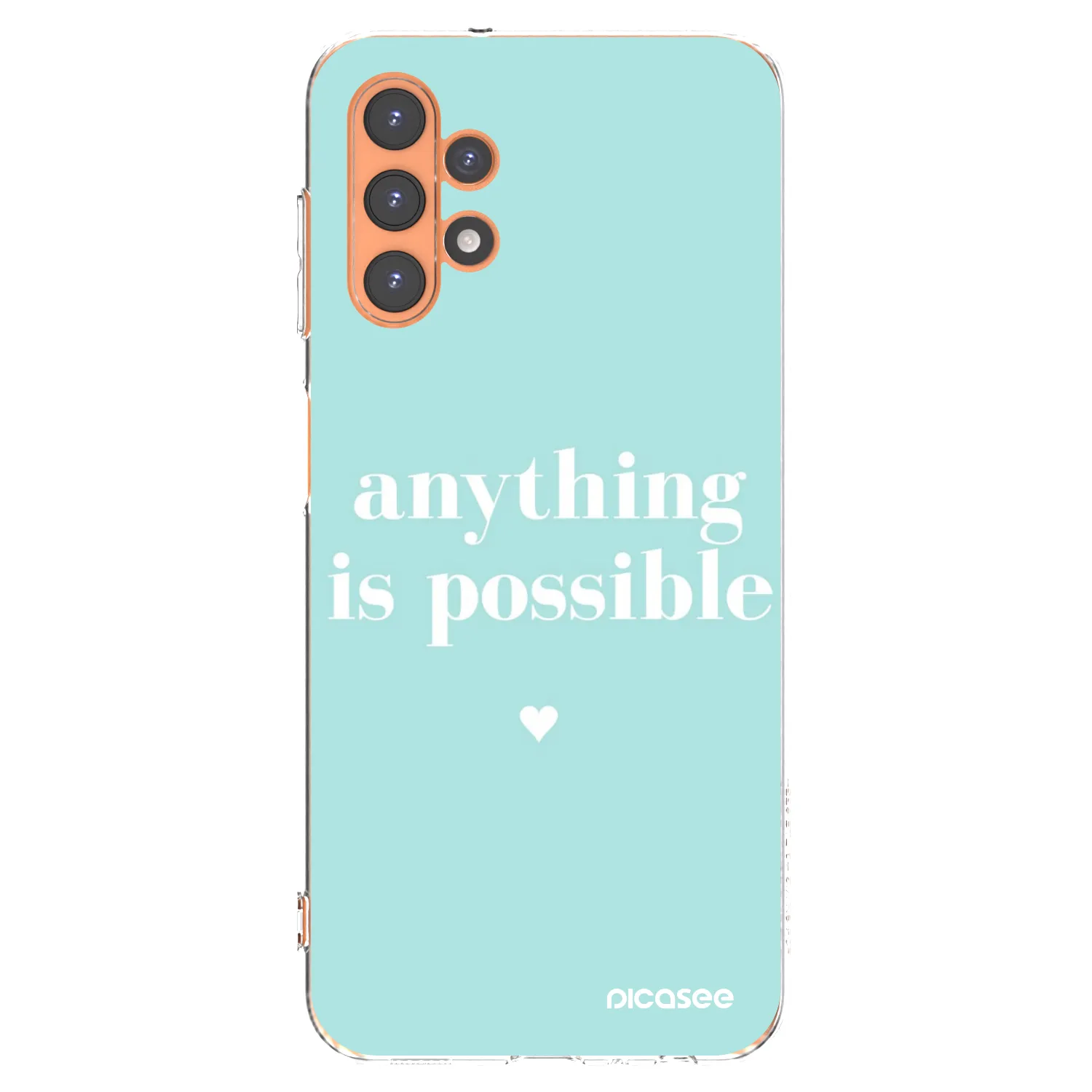 Picasee διαφανής θήκη σιλικόνης Samsung Galaxy A13 4G A135 - Anything is possible
