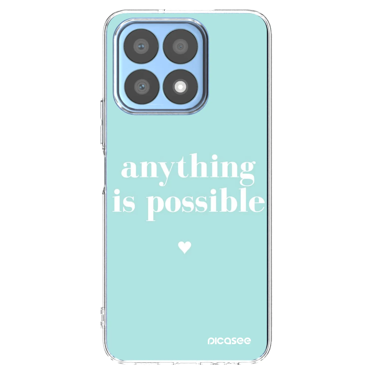 Picasee διαφανής θήκη σιλικόνης Honor X8a - Anything is possible