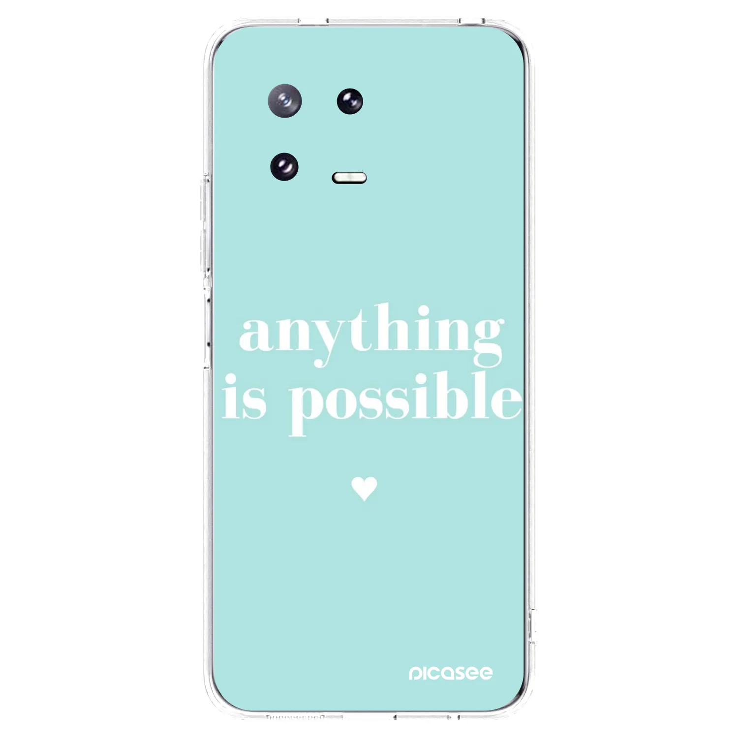 Picasee διαφανής θήκη σιλικόνης Xiaomi 13 Pro - Anything is possible