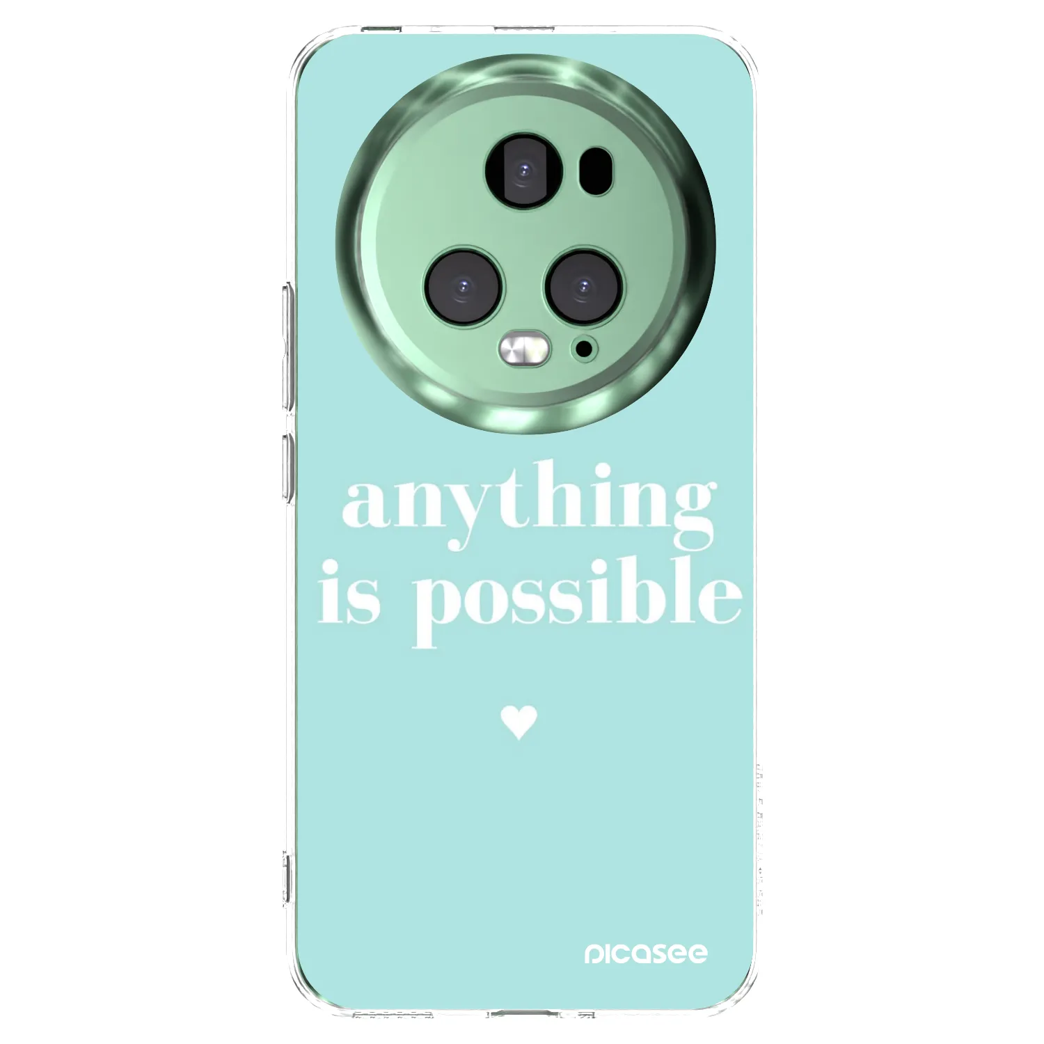 Picasee διαφανής θήκη σιλικόνης Honor Magic5 Pro - Anything is possible