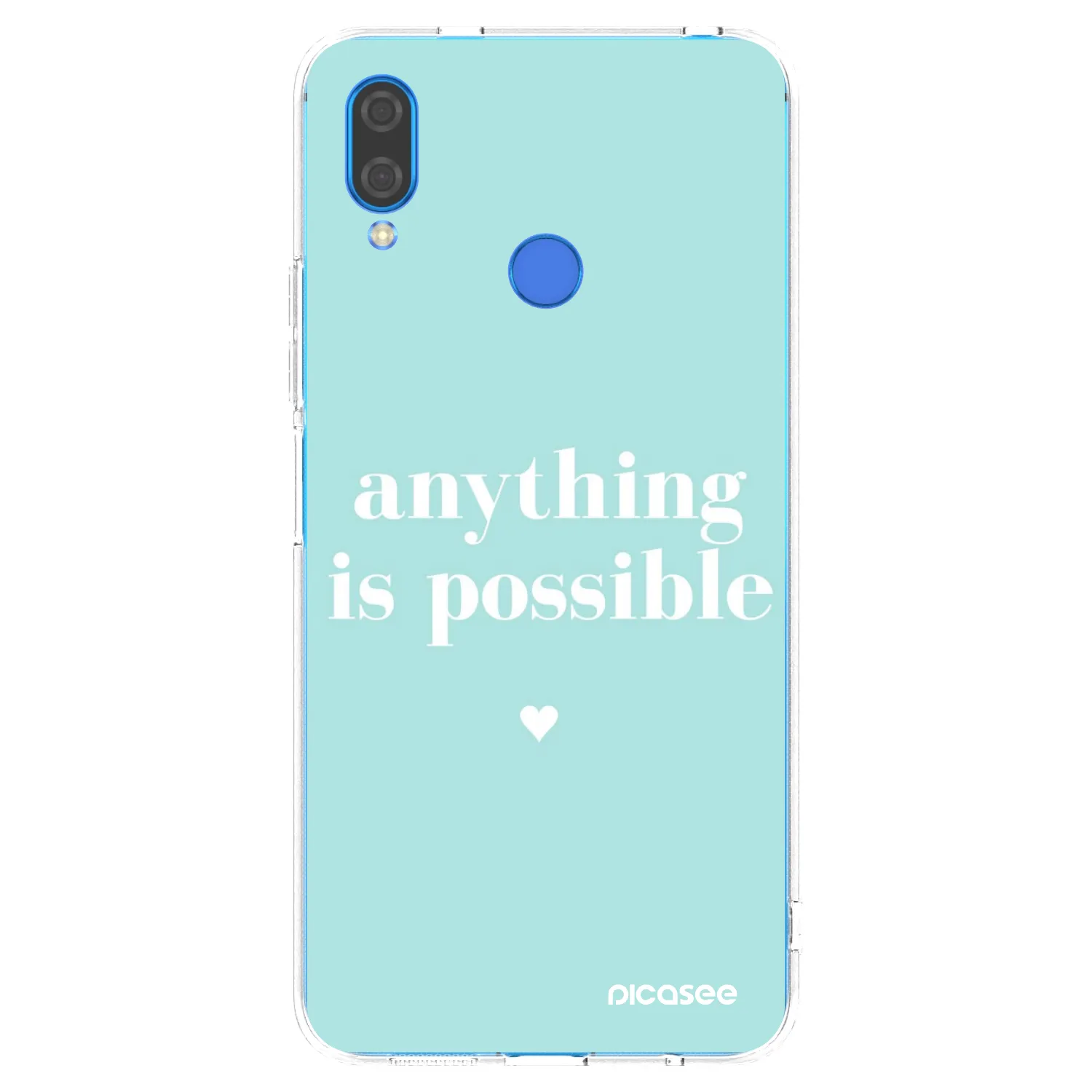 Picasee διαφανής θήκη σιλικόνης Huawei Nova 3i - Anything is possible