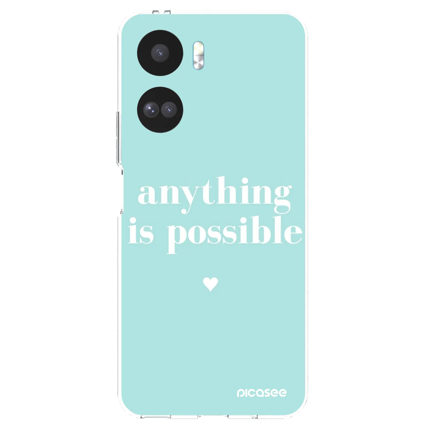 Picasee διαφανής θήκη σιλικόνης Honor 90 Lite 5G - Anything is possible