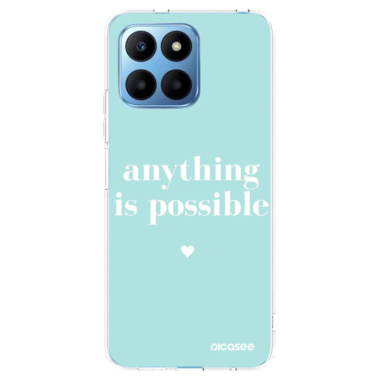Picasee διαφανής θήκη σιλικόνης Honor 70 Lite - Anything is possible