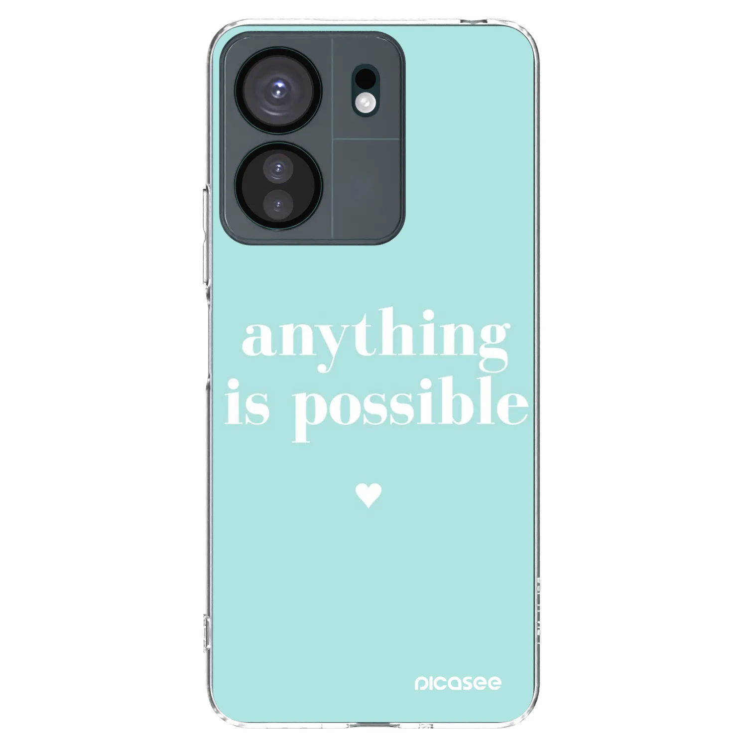 Picasee διαφανής θήκη σιλικόνης Xiaomi Redmi 13C 4G - Anything is possible