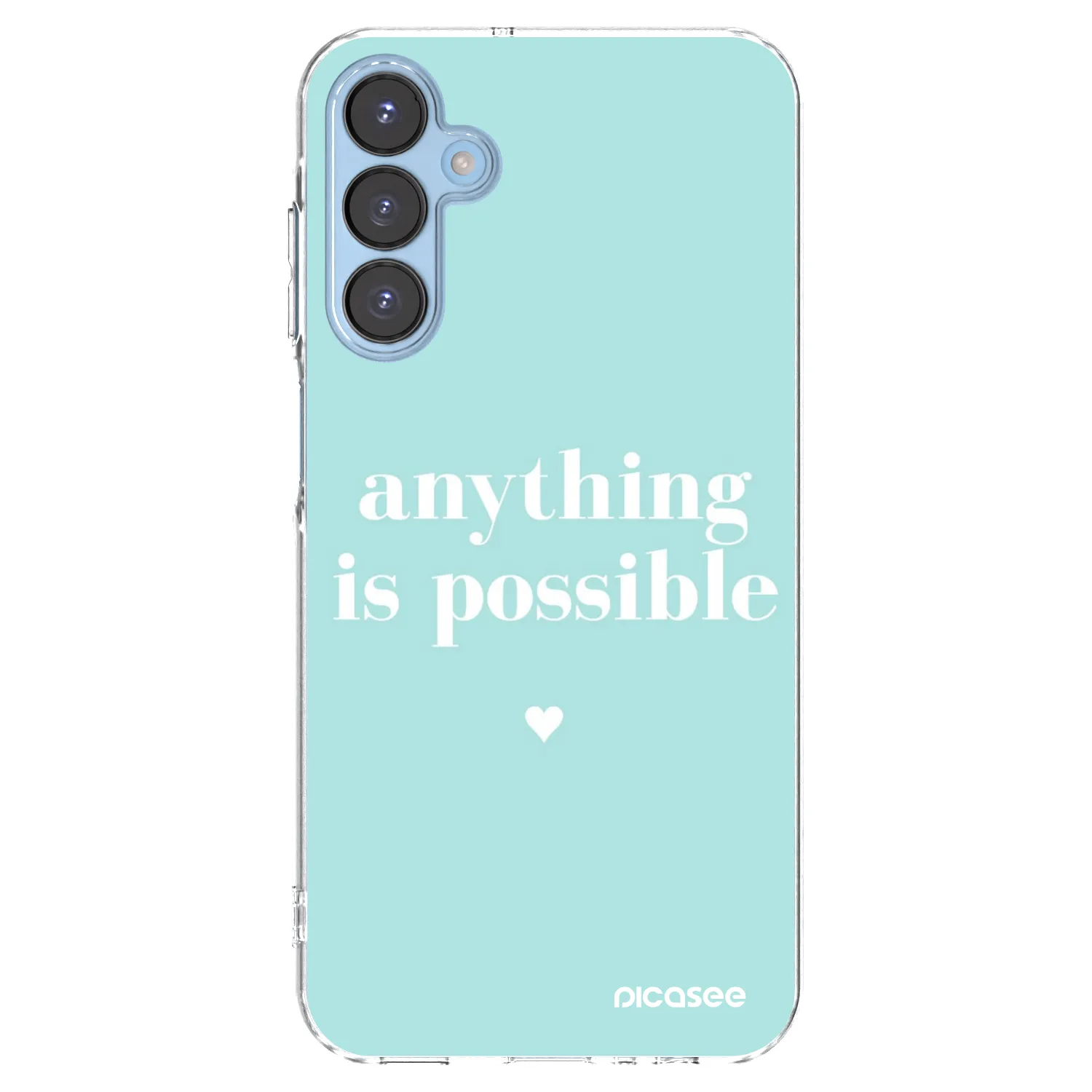 Picasee διαφανής θήκη σιλικόνης Samsung Galaxy A15 A156B 5G - Anything is possible
