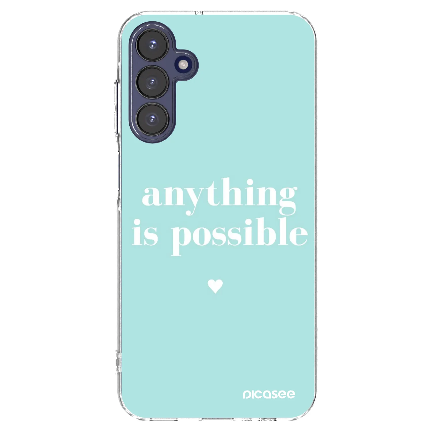 Picasee διαφανής θήκη σιλικόνης Samsung Galaxy A15 A155F 4G - Anything is possible