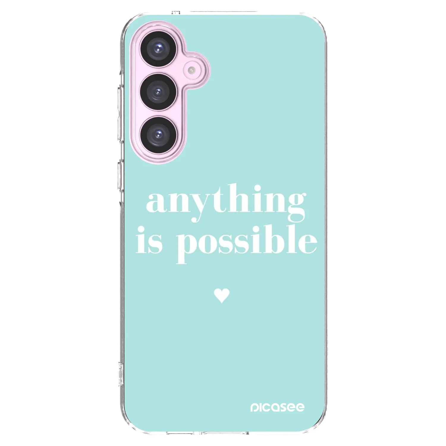 Picasee διαφανής θήκη σιλικόνης Samsung Galaxy A55 5G A556B - Anything is possible