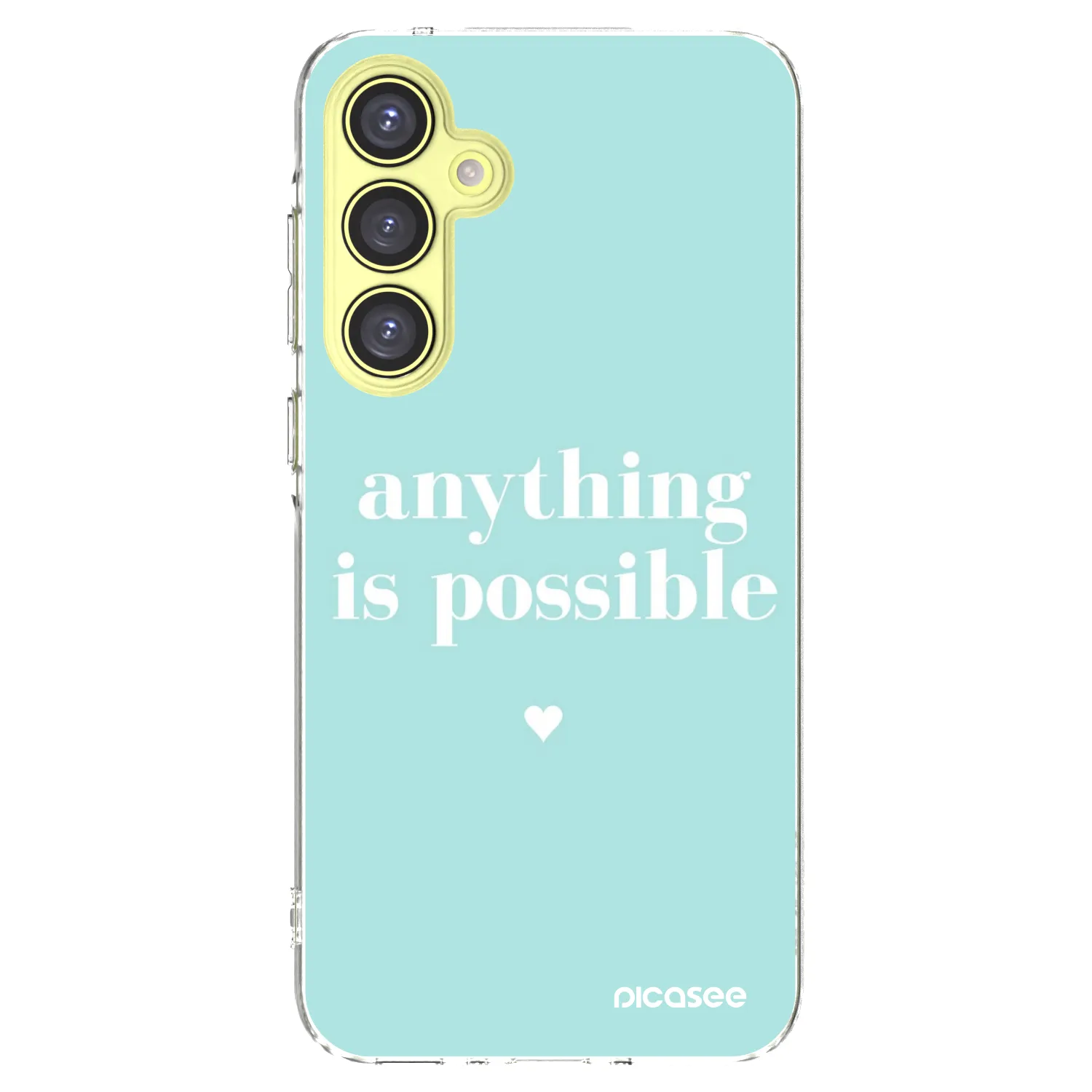 Picasee διαφανής θήκη σιλικόνης Samsung Galaxy A35 5G A356B - Anything is possible