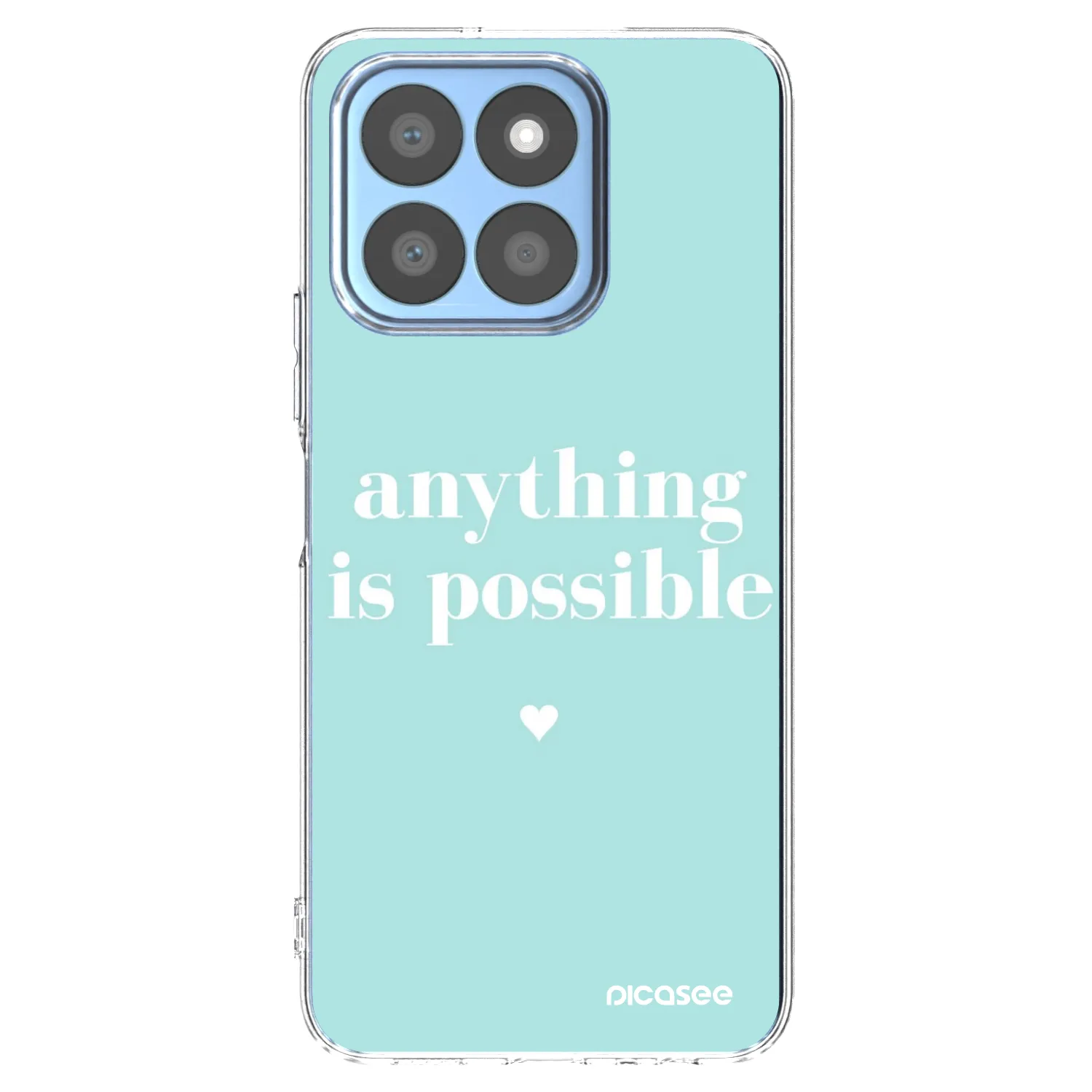 Picasee διαφανής θήκη σιλικόνης Honor X8b - Anything is possible