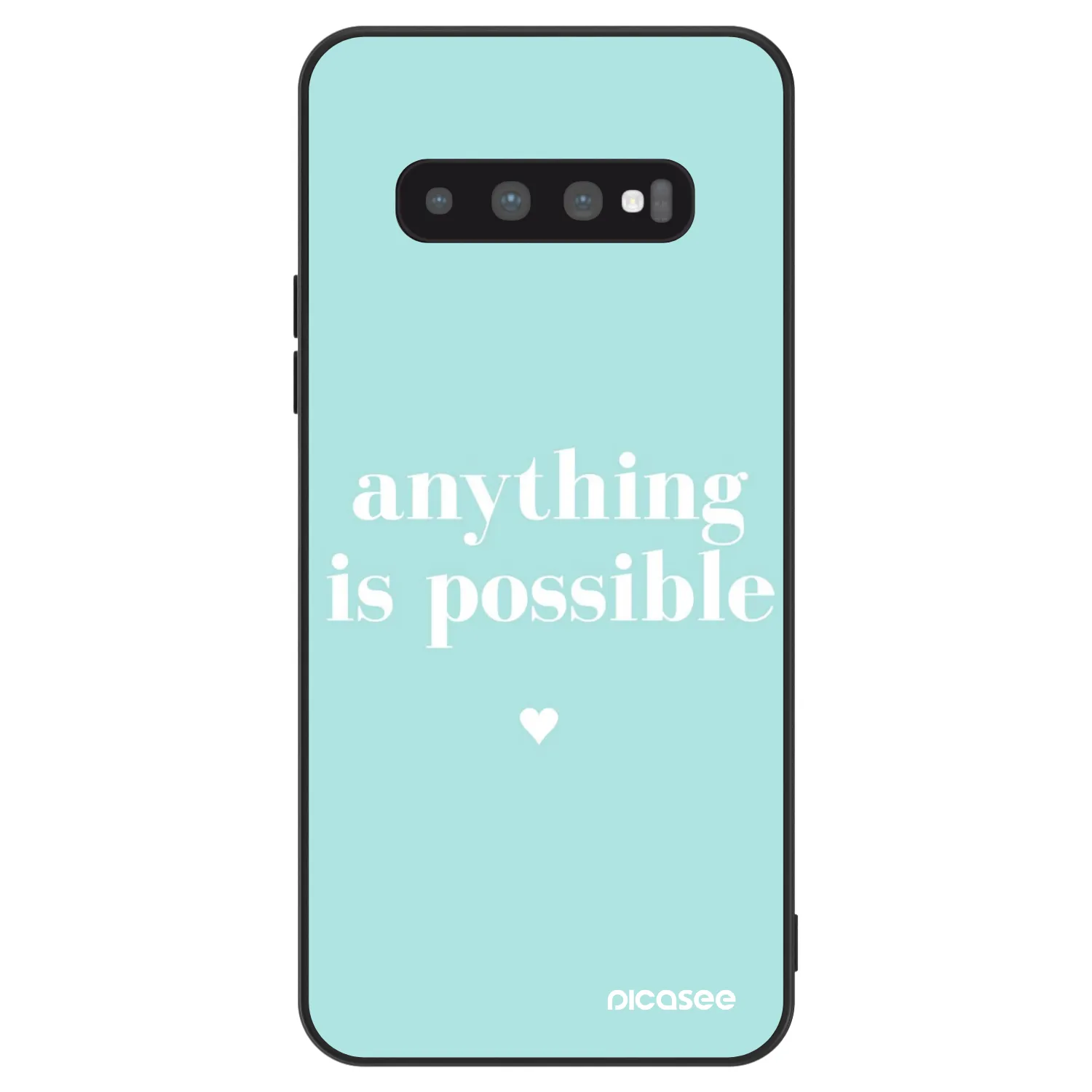 Picasee ULTIMATE CASE για Samsung Galaxy S10 Plus G975 - Anything is possible