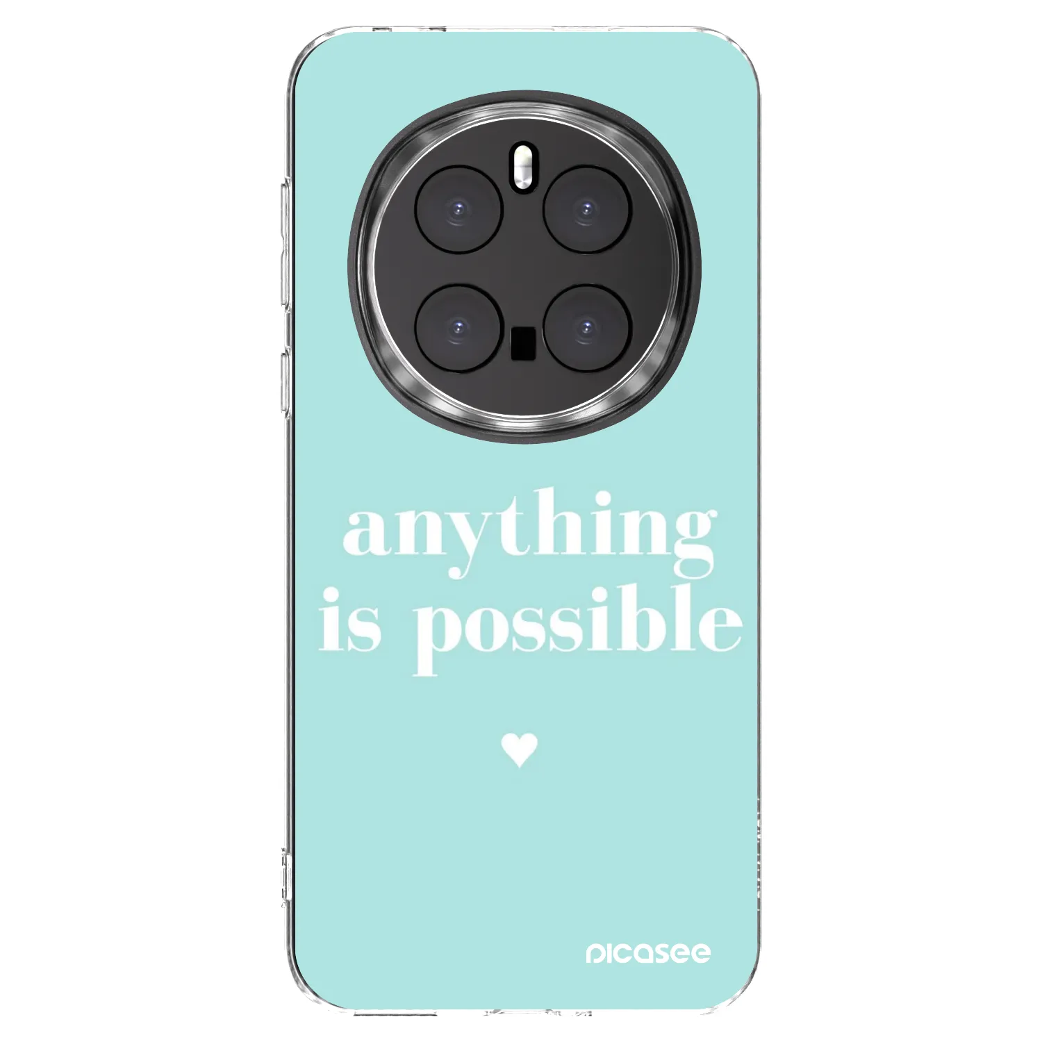 Picasee διαφανής θήκη σιλικόνης Honor Magic7 Pro 5G - Anything is possible