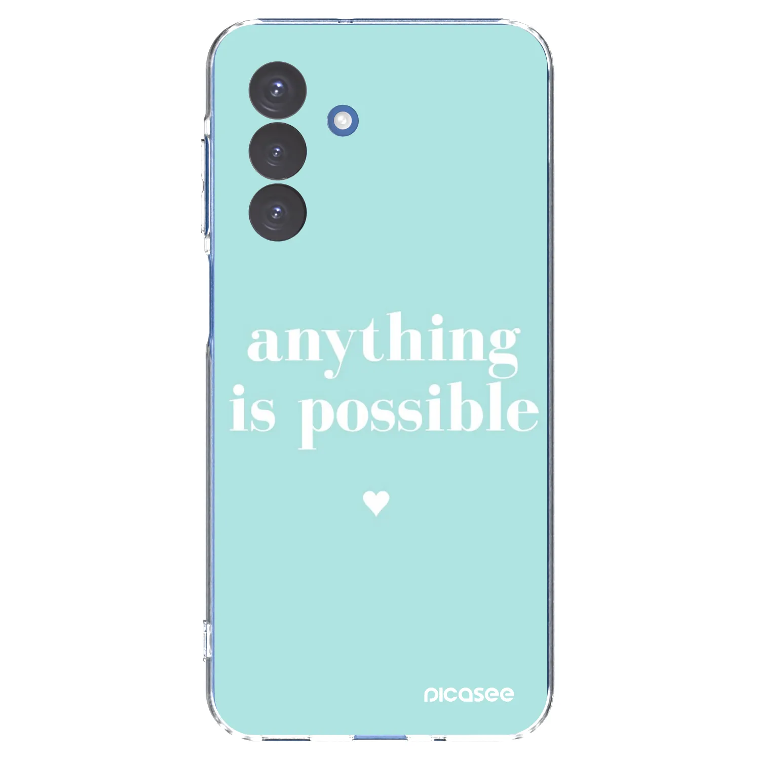 Picasee διαφανής θήκη σιλικόνης Samsung Galaxy A17 5G - Anything is possible