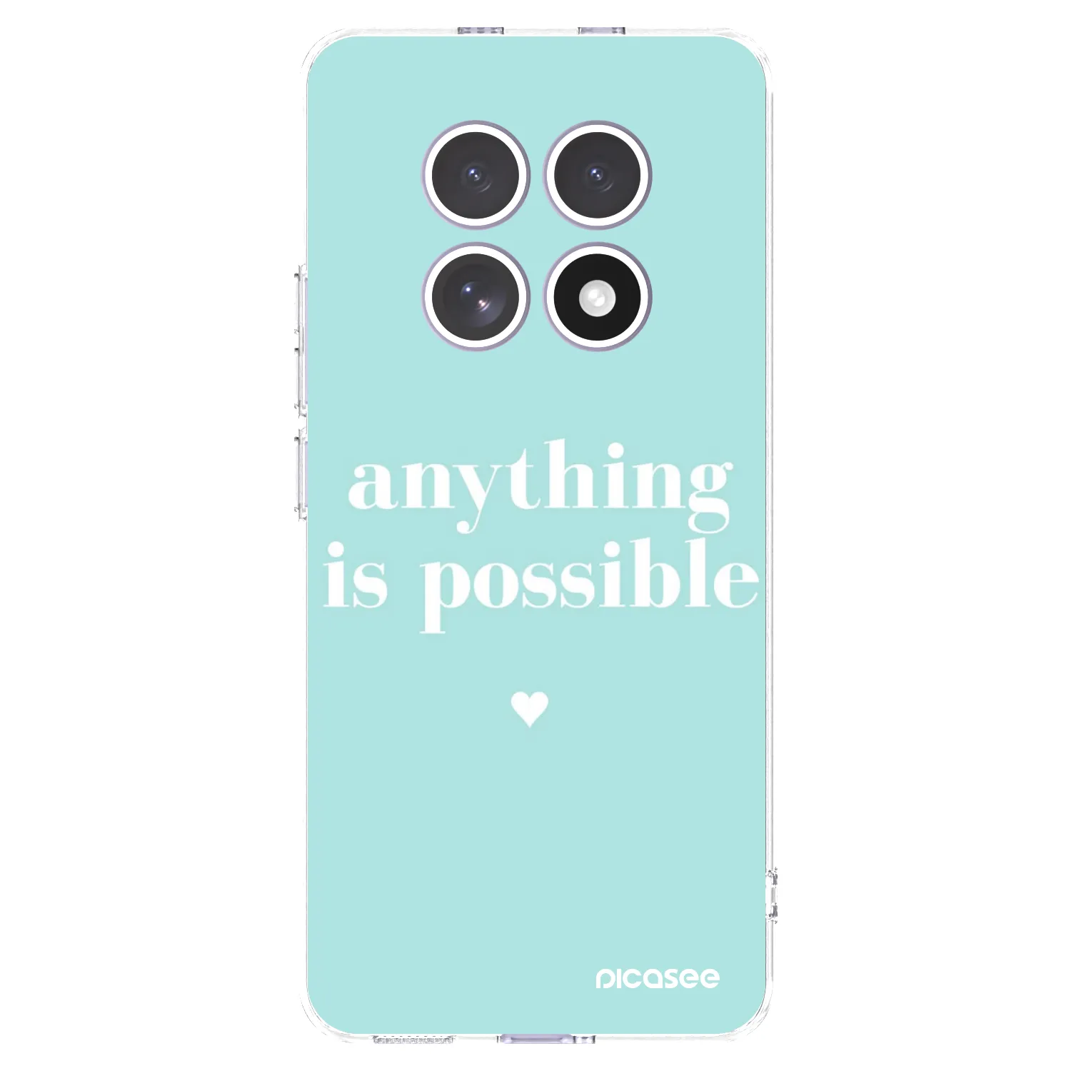 Picasee διαφανής θήκη σιλικόνης Xiaomi Redmi Note 15 - Anything is possible