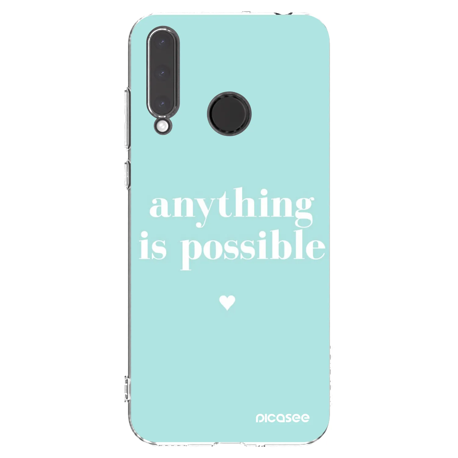 Picasee διαφανής θήκη σιλικόνης Honor 20 Lite - Anything is possible