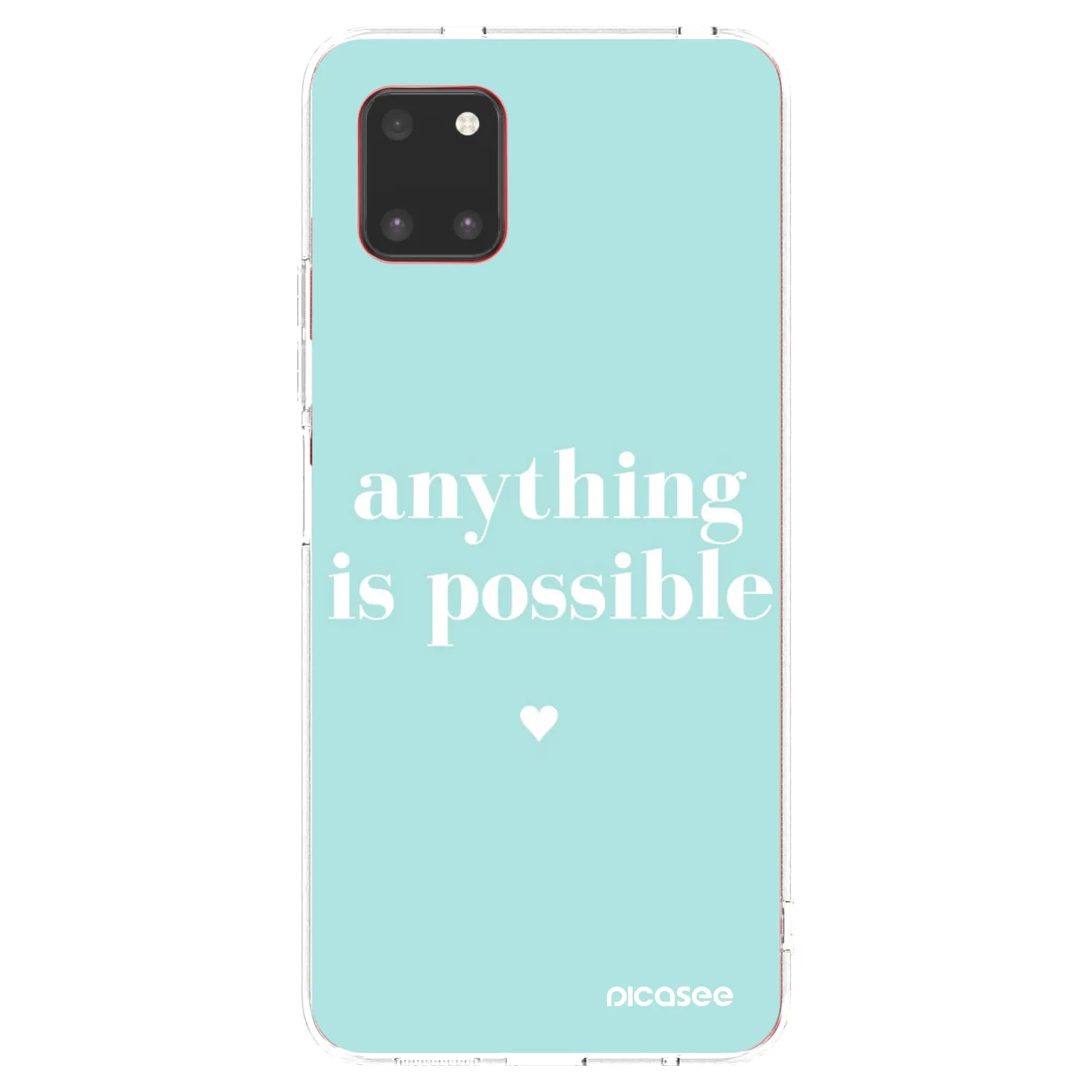 Picasee διαφανής θήκη σιλικόνης Samsung Galaxy Note 10 Lite N770F - Anything is possible