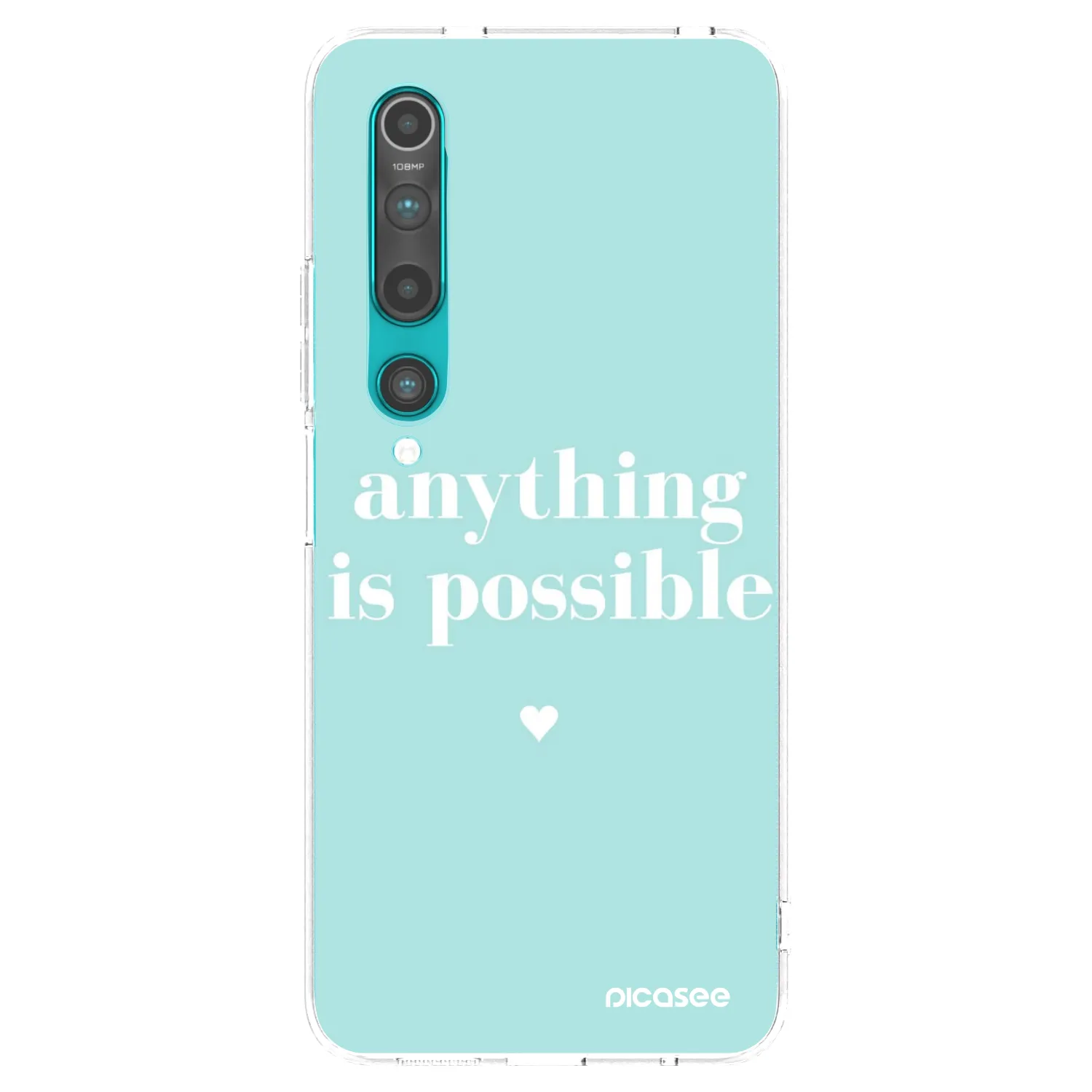 Picasee διαφανής θήκη σιλικόνης Xiaomi Mi 10 - Anything is possible