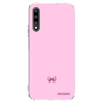 Picasee διαφανής θήκη σιλικόνης Honor 9X Pro - Blush bow
