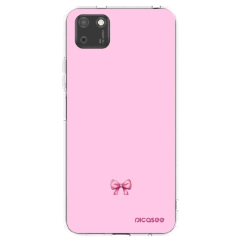 Picasee διαφανής θήκη σιλικόνης Huawei Y5P - Blush bow