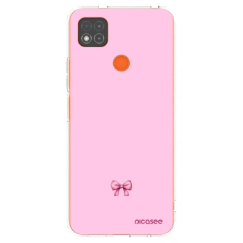 Picasee διαφανής θήκη σιλικόνης Xiaomi Redmi 9C - Blush bow