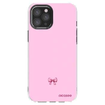 Picasee διαφανής θήκη σιλικόνης Apple iPhone 12 Pro Max - Blush bow