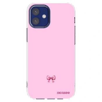 Picasee διαφανής θήκη σιλικόνης Apple iPhone 12 mini - Blush bow