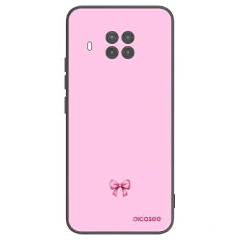 Picasee Μαύρη θήκη σιλικόνης για Xiaomi Mi 10T Lite - Blush bow