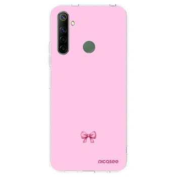 Picasee διαφανής θήκη σιλικόνης Realme 6i - Blush bow